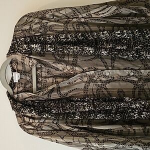 H&M blouse with Scarf